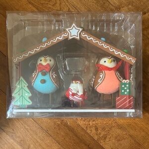 Target Gingerbread fabric bird set